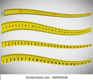 Tape measures, measuring tapes
