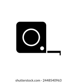 tape measuring vector icon. tape measuring symbol flat trendy style illustration for web and app..eps