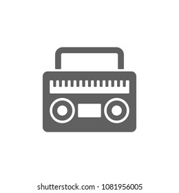 Tape player icon vector. Symbol for your web site design, logo, app, UI. Vector illustration, EPS