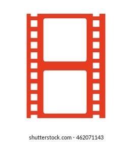 tape record film icon vector illustration design