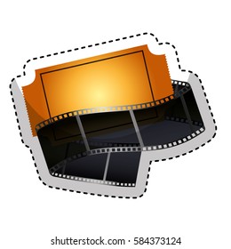 tape record isolated icon