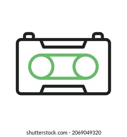 Tape Recorder icon vector image. Can also be used for Physical Fitness. Suitable for mobile apps, web apps and print media.