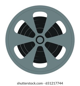 tape reel isolated icon