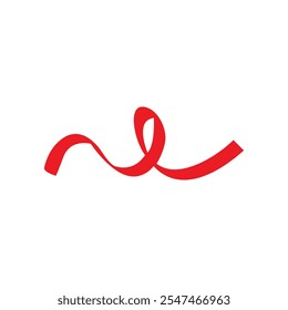 Design de logotipo de vetor de faixa de fita de fita