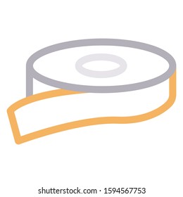 tape vector color line icon 