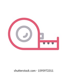 tape vector color line icon 