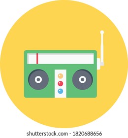 tape vector flat color icon