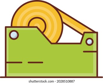 icono de color plano vectorial de cinta