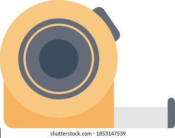 icono de color plano vectorial de cinta 