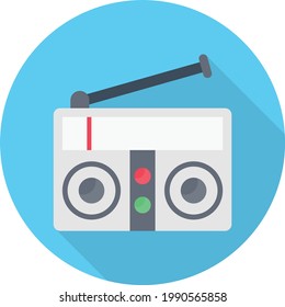 tape vector flat colour icon