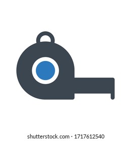 tape vector glyph color icon 