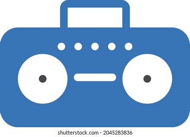 tape vector glyph colour icon
