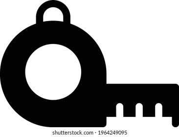 tape vector glyph flat icon