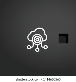 Tape vector icon. Tape concept stroke symbol design. Thin graphic elements vector illustration, outline pattern for your web site design, logo, UI. EPS 10.