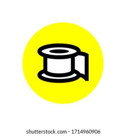 tape vector icon design on white background