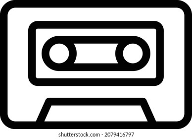 tape vector illustration isolated on a transparent background. stroke vector icons for concept or web graphics.