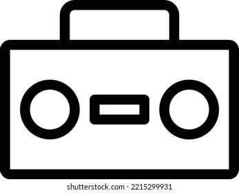 Tape, Vektorgrafik auf transparentem Hintergrund. Hochwertige Symbole. Dünne Vektorsymbole für Konzept und Grafikdesign.