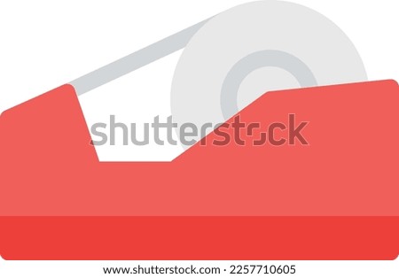 tape Vector illustration on a transparent background. Premium quality symmbols. Line Color vector icons for concept and graphic design. 
