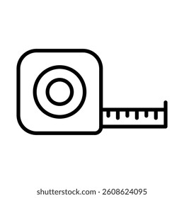 Tape Vector Line Icon Design