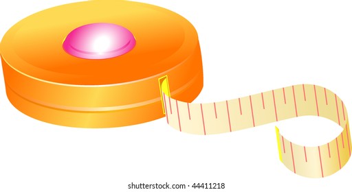 Tape-line cartoon