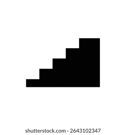 Tapered Steps Leading to Platform Architectural Exterior Design