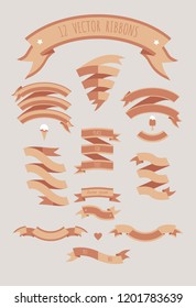 Tapes set in vector