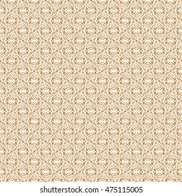 Tapestry background. Repetitive pattern. Abstract vector.
