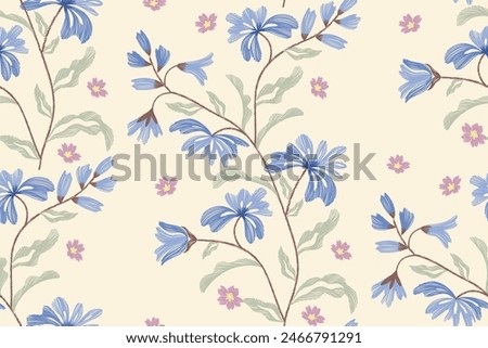 Similar – Image, Stock Photo Branch with flowers of Japanese cherry in black and white.