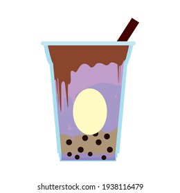 tapioca bubble asian tea icon