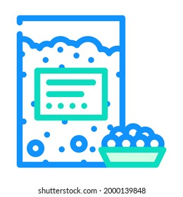 tapioca gluten free color icon vector. tapioca gluten free sign. isolated symbol illustration