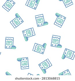 tapioca gluten free vector seamless pattern tapioca gluten free sign illustration