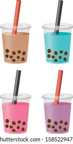 Tapioca image illustration (various taste set)