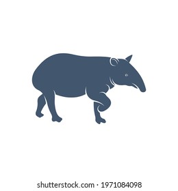 Tapir design vector illustration, Creative Tapir logo design concept template, symbols icons