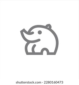 Tapir Logo Unique, clean, modern and professional tapir logo design. Perfect for any business orientation.