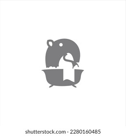 Tapir Logo Unique, clean, modern and professional tapir logo design. Perfect for any business orientation.