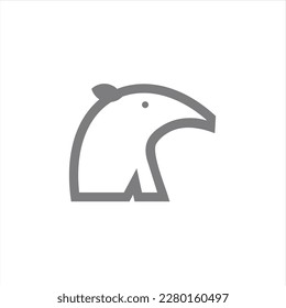 Tapir Logo Unique, clean, modern and professional tapir logo design. Perfect for any business orientation.