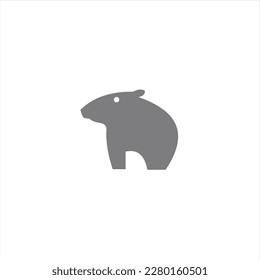 Tapir Logo Unique, clean, modern and professional tapir logo design. Perfect for any business orientation.