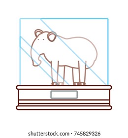 tapir  vector illustration