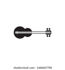 Tar Azerbaijan musical instrument vector, icon on a white background