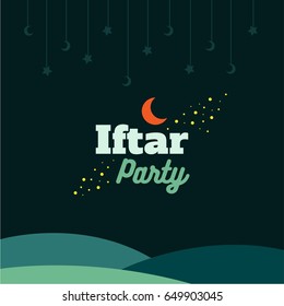 if tar party banner background vector illustration