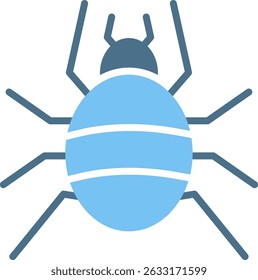 Tarantula Glyph Two Colour Icon