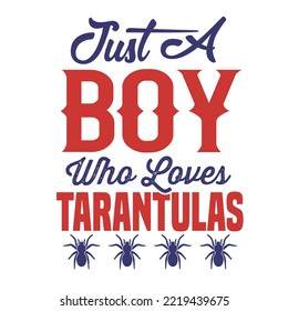 Tarantula typography for t shirt for groovy design