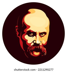 Taras Shevchenko, the most famous Ukrainian poet