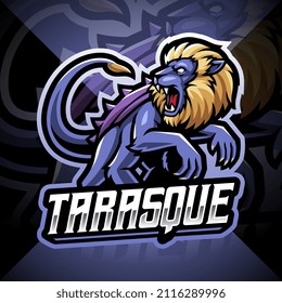 Tarasque Esport Mascot Logo Design