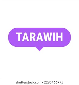 Tarawid Guide Purple Vector Callout Banner mit Tipps für eine erschöpfende Ramadan-Erfahrung