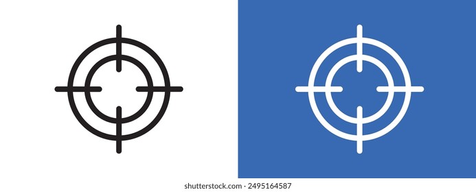 Conjunto de iconos de objetivo de destino