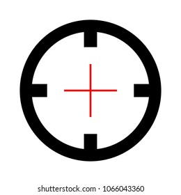 Target Aim Icon, Vector Target Symbol - Target Illustration