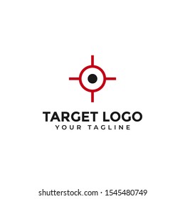 Target, Aim, Shot, Focus Logo Design Template