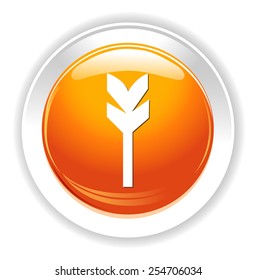 Target aim sign icon
