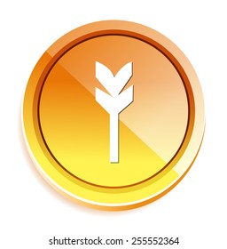 Target aim sign icon